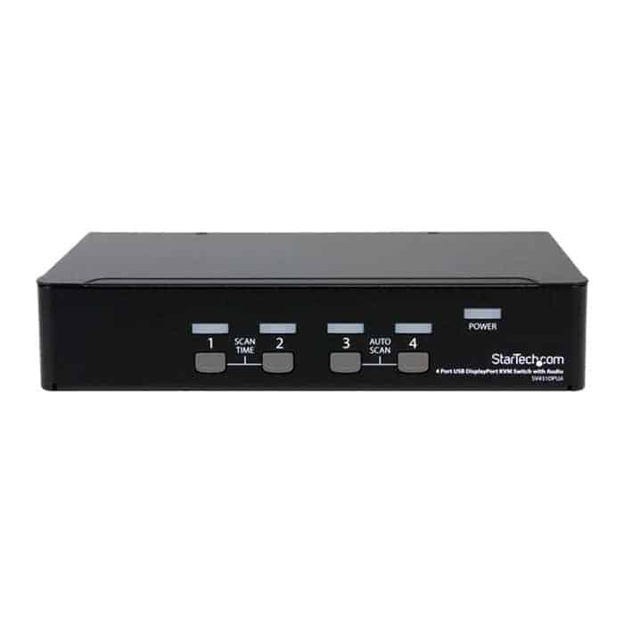 (image for) StarTech.com 4-Port DisplayPort/USB KVM Switch